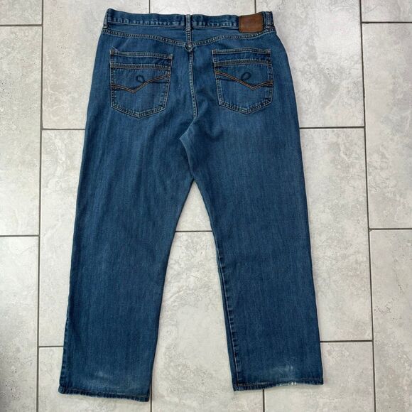 Vintage Y2K Ecko Unltd Baggy Jeans Size 40x30 Thrashed Grunge - Picture 4 of 7